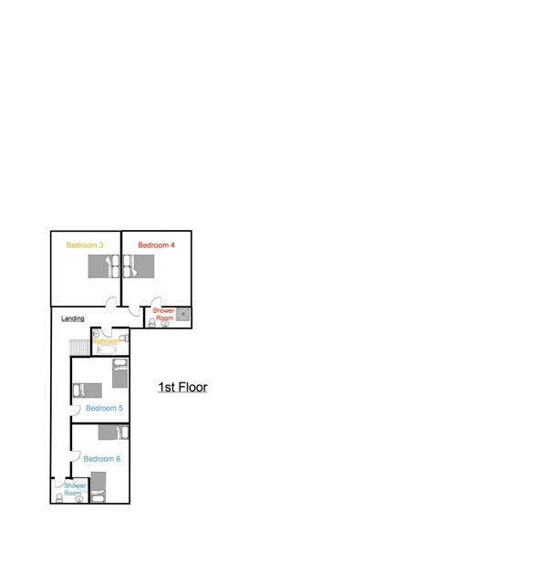 1st Floor Plan