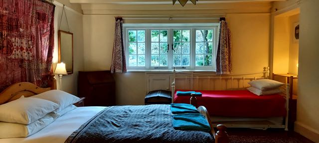 Bedroom two - double and single